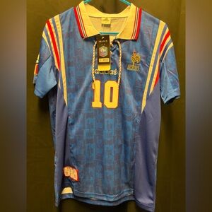 France Zinedine Zidane 1996-1998 Jersey